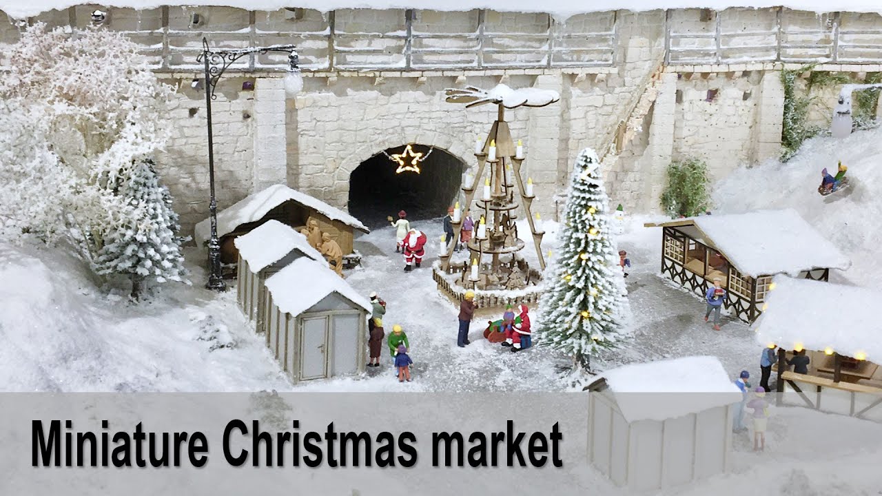 Model realistic winter scenery