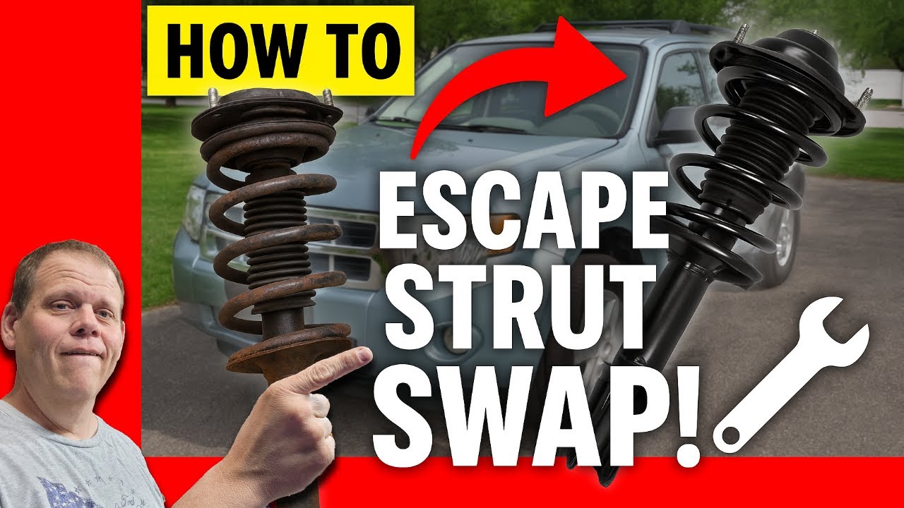 Ford Escape Strut Replacement (2001–2012) – DIY Made Easy!