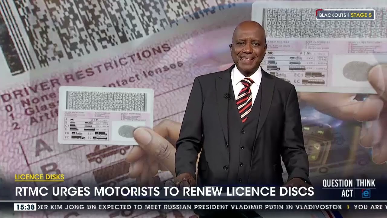 RTMC urges motorists to renew licence discs