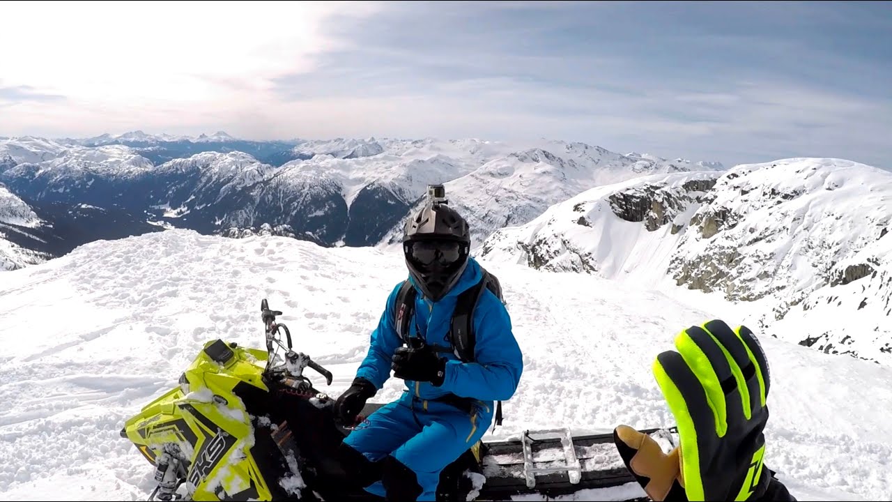 Snowmobiling in Whistler with Ride Whistler