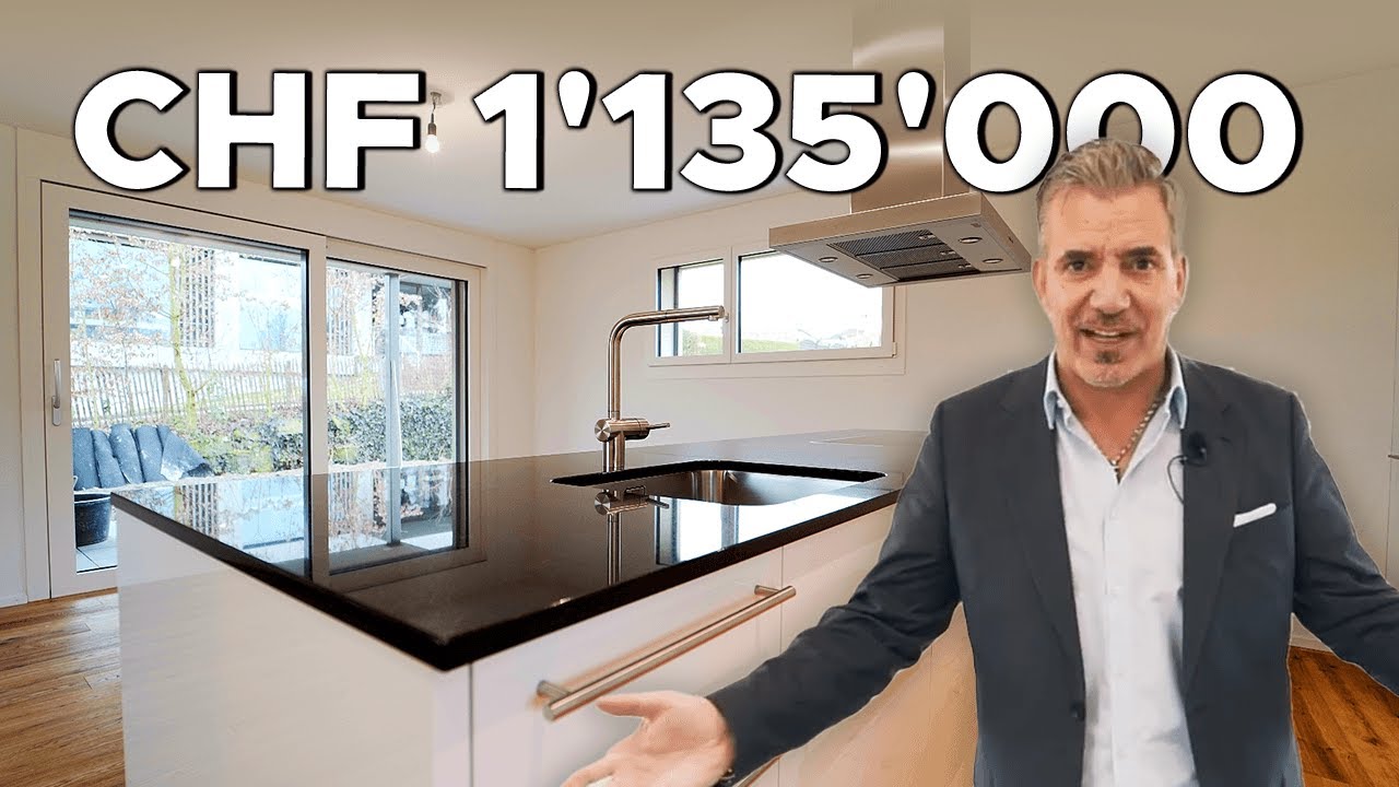Tour durch modernes 1.13 Mio. Neubau Einfamilienhaus auf 4 Etagen nur 27 Min vom Stadtzentrum Luzern