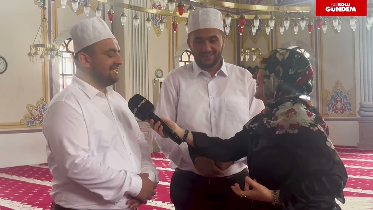 Türkiye'nin en iyi müezzinlerinden çift ezan ve çift sala ziyafeti