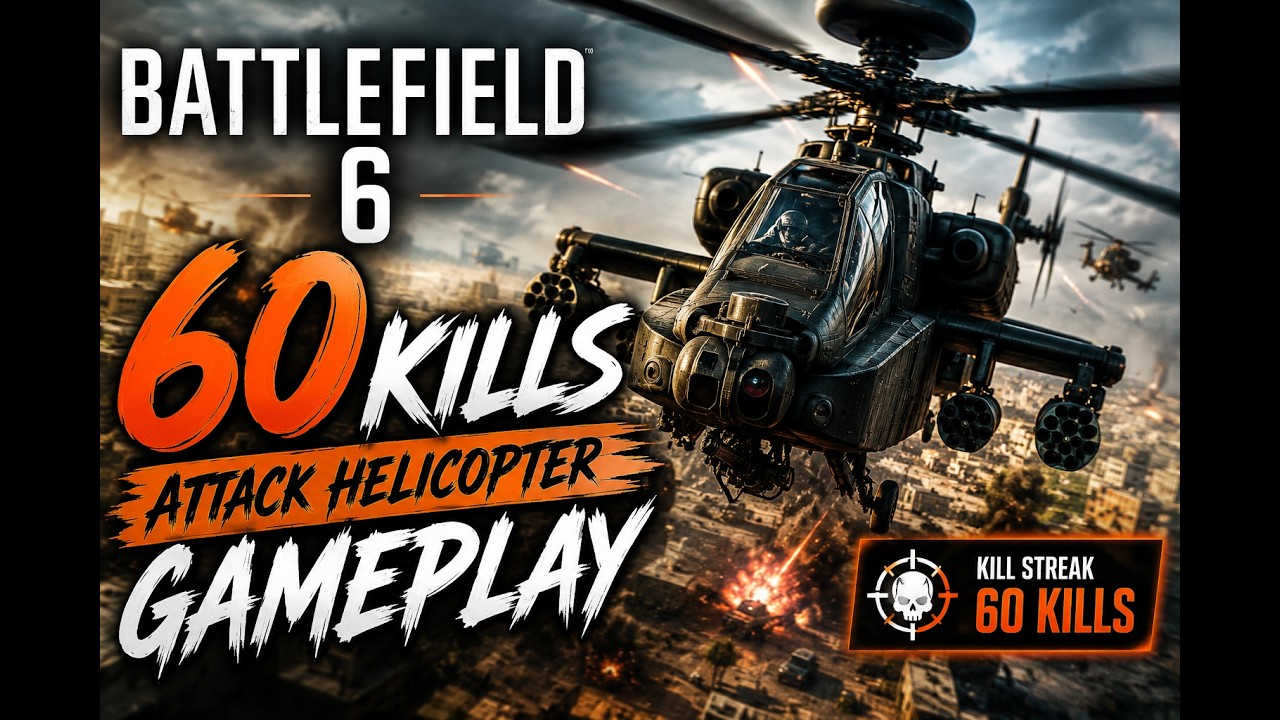 60K Attack Chopper Battlefield 6