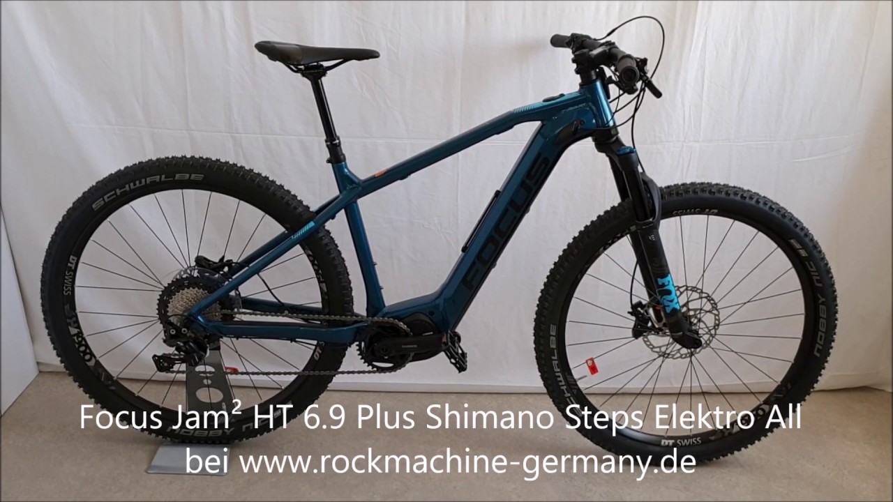 Focus Jam&sup2; HT 6.9 Plus Shimano Steps E-8000 70NM Intube Shimano Deore XT Elektro Mountain Bike 2019