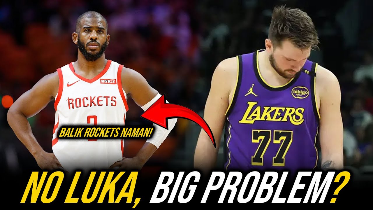 Luka Doncic BIGLANG Hindi MAKAKAPAGLARO | Balik sa Rockets si Chris Paul?