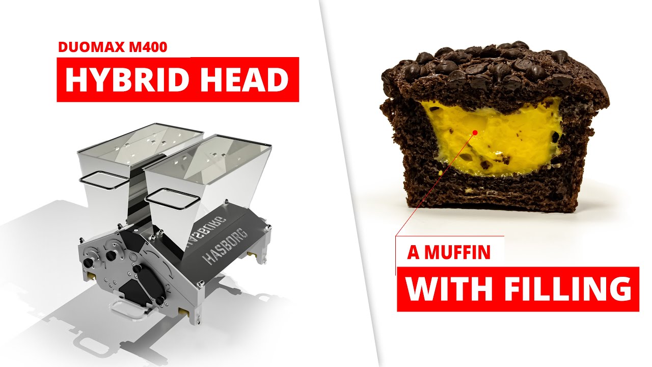 PUMP HEAD - HYBRID HEAD, HEAD FOR MUFFINS - DUOMAX-400