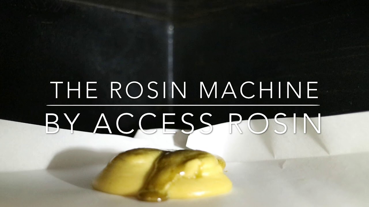 Access Rosin - The Rosin Machine V3 Quarter Pound of Trim Rosin Press
