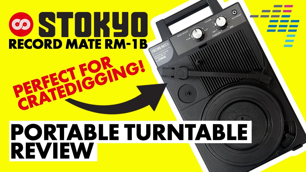 Stokyo Record Mate RM-1B Review - Our FAVOURITE portable turntable