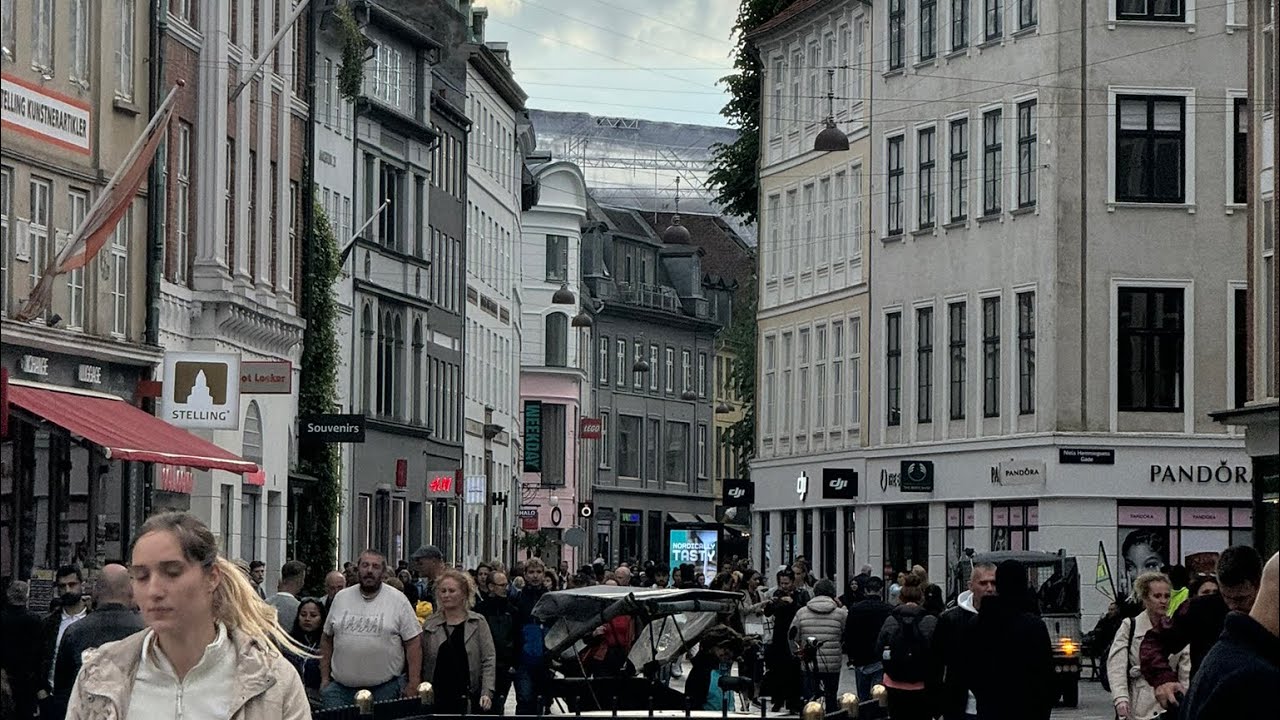 View Of Amagertorv Square Copenhagen, Denmark