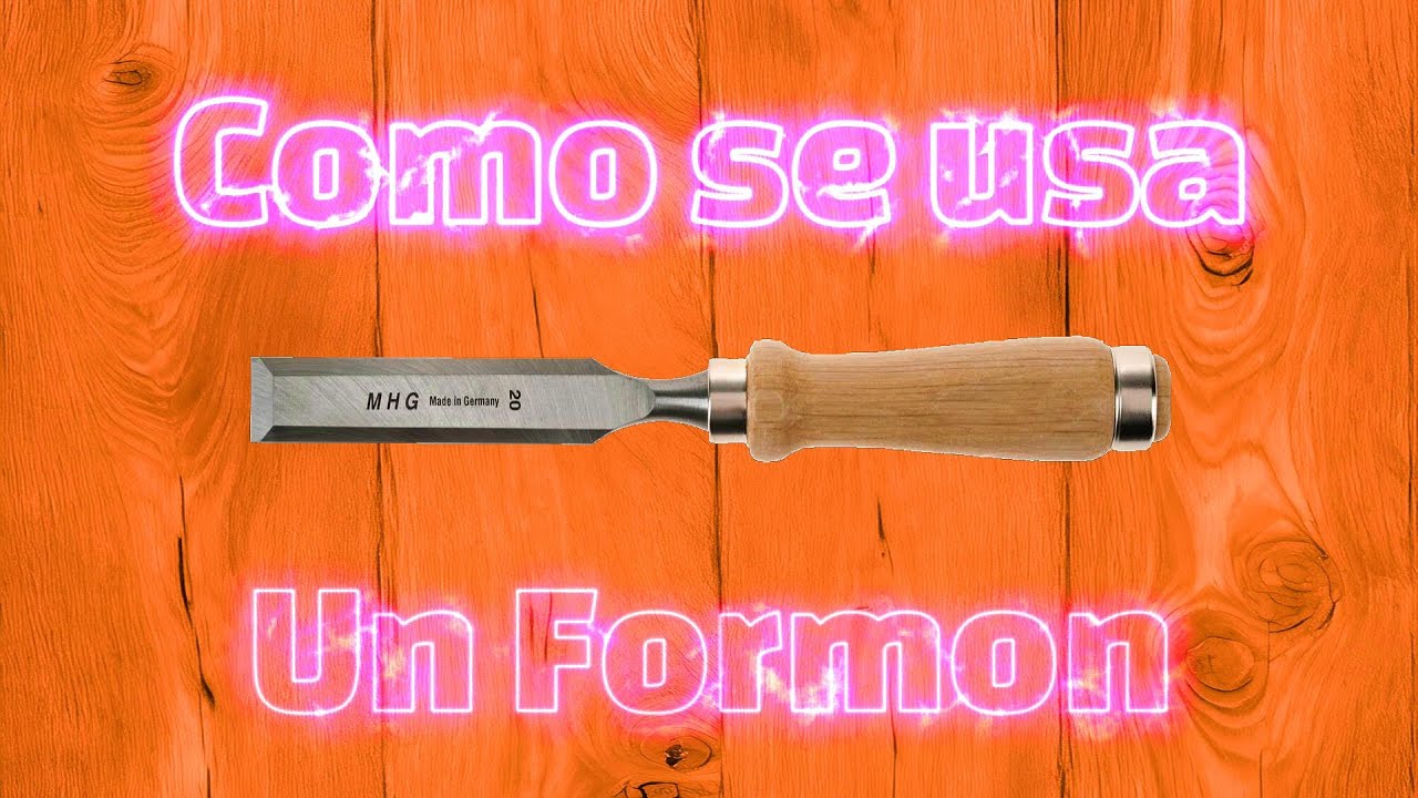 Como se usa un formon