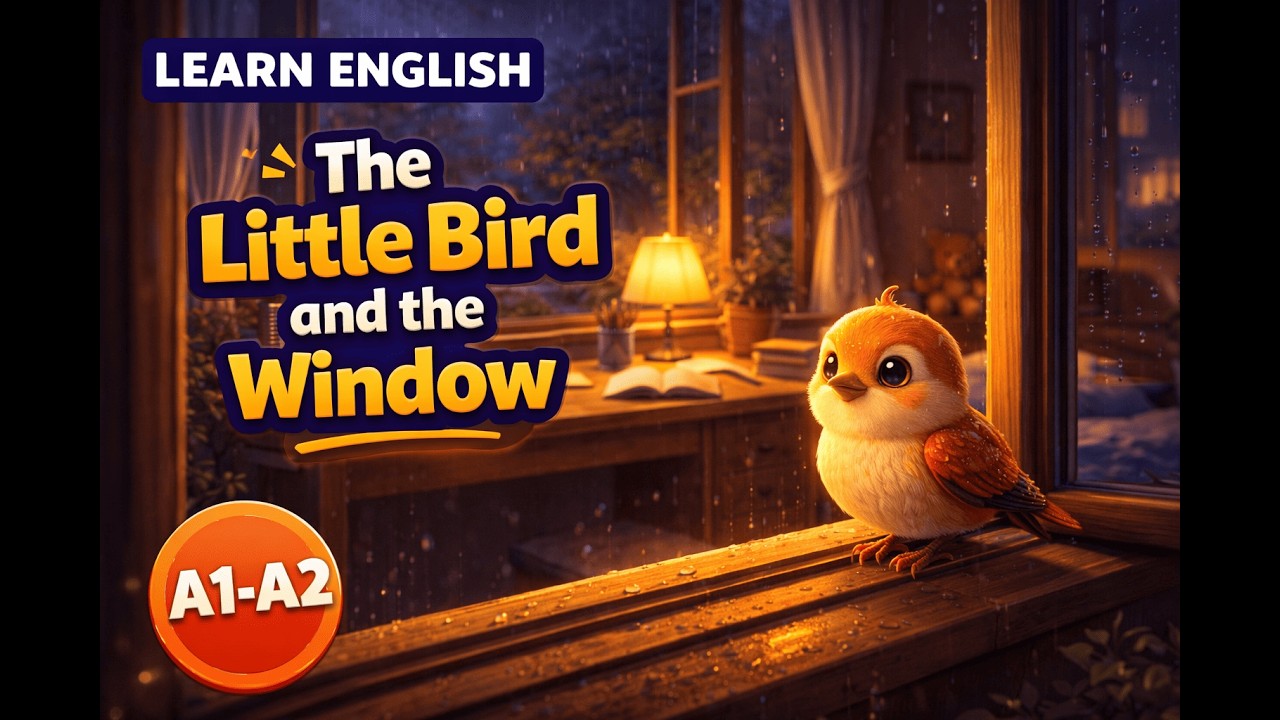 Pip the Happy Bird's Big Discovery | Learn English with an Easy Story!