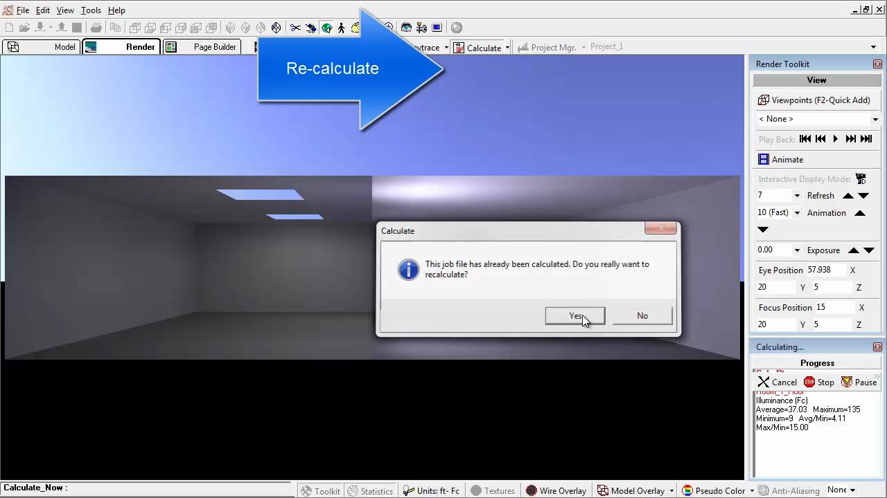 AGi32 version 2.33 - Glass