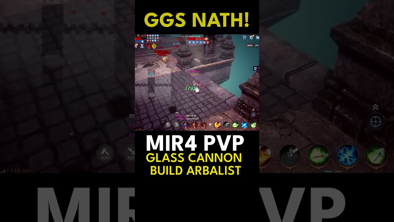 Glass Cannon Build Arbalist 🤘 #mir4pvp #mir4f2p #mir4global