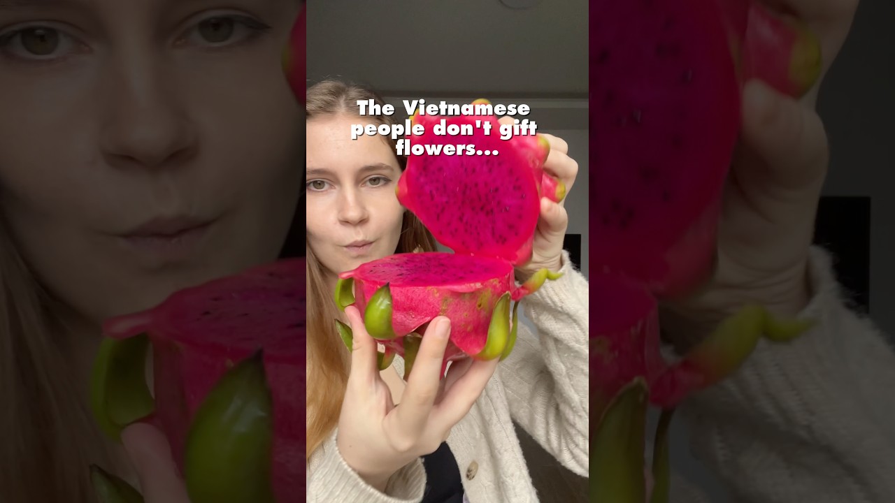 Why do people gift fruit in Vietnam? The reason might surprise you! 🍒🍓🍇#vietnamtravel