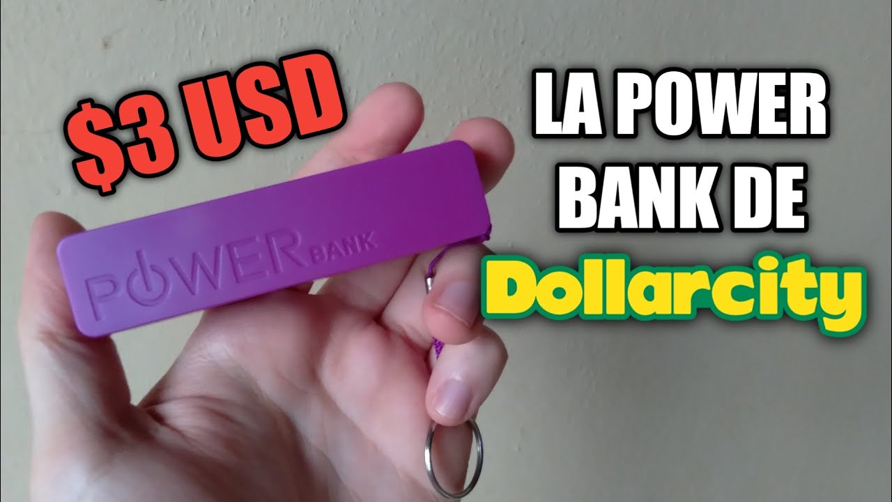 La power bank de Dollar City 💵