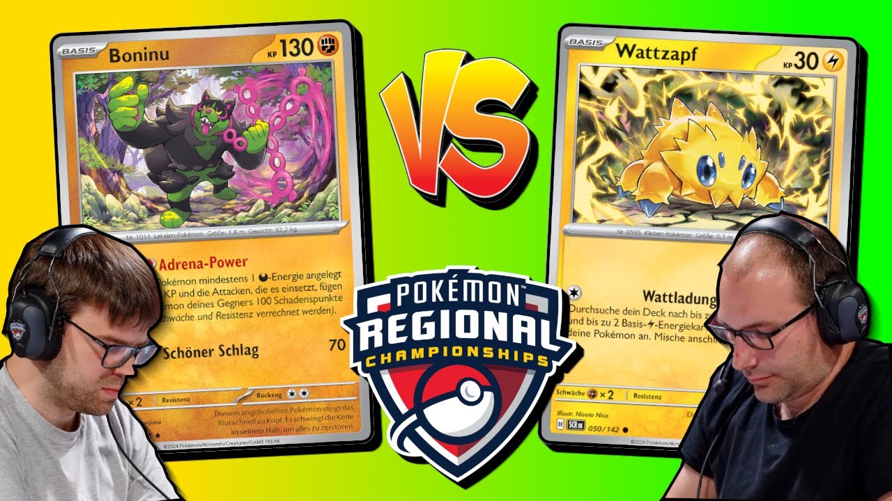 Das UNGEWÖHNLICHSTE DUELL! Boninu vs Wattzapf Box / Utrecht Day 1 Pokémon 2025 TCG Regional