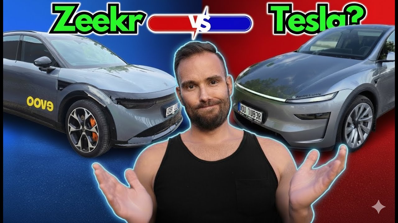 Zeekr 7X Privilege vs Tesla Model Y 2025 – Souboj komfortu a technologií!