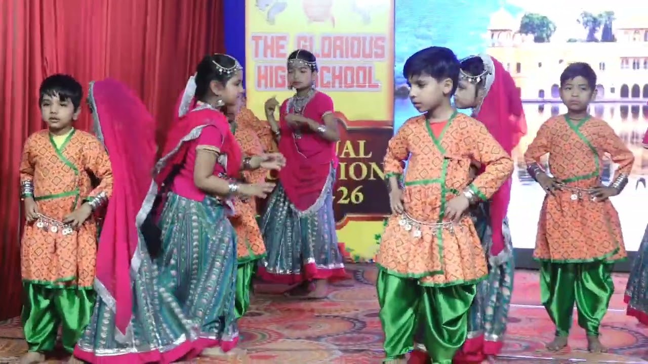 Dancing to the beats of Royal Rajasthan.