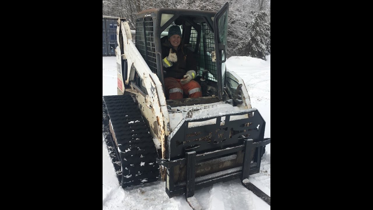 Моя девушка купила мини-погрузчик! Ремонт и обслуживание Bobcat T190