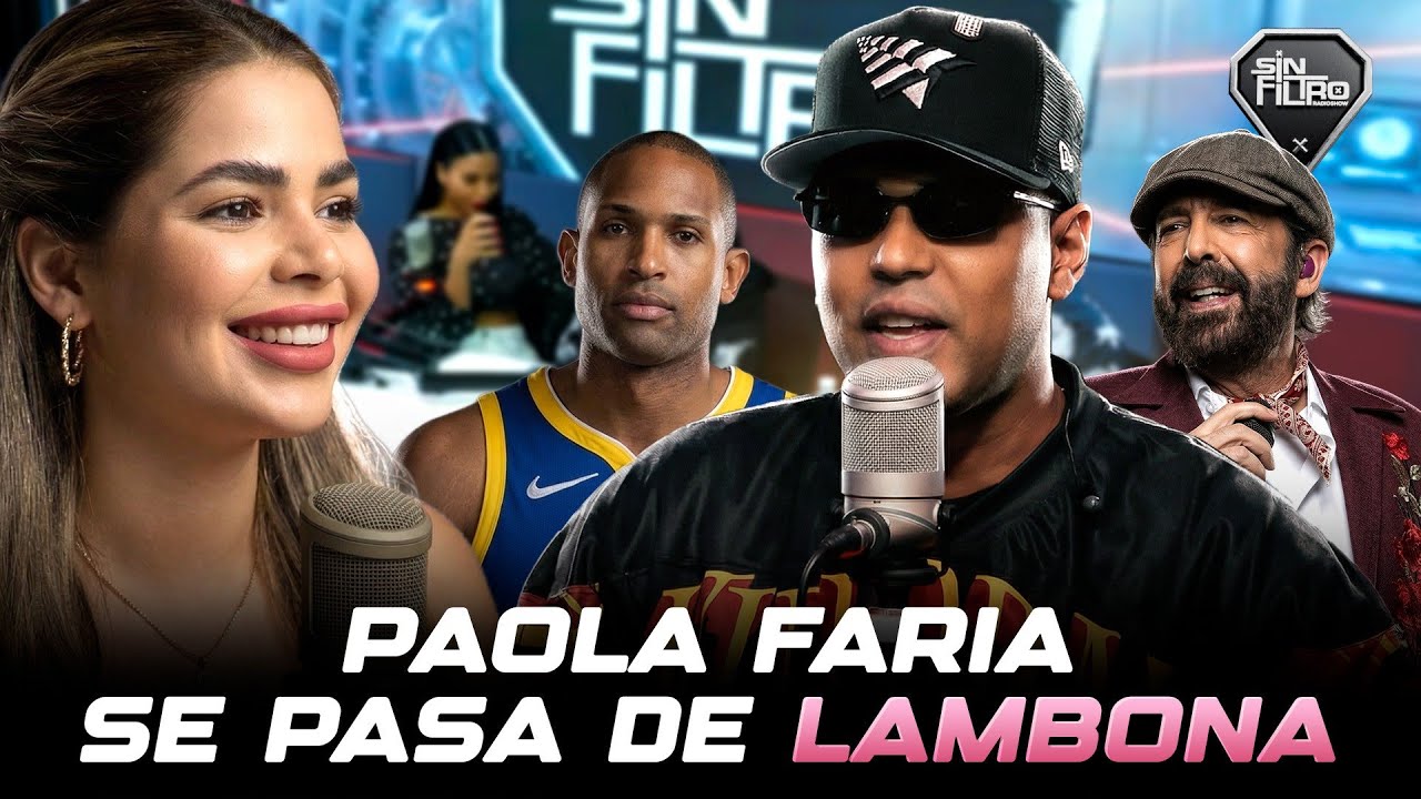 PAOLA FARIA SE PASA DE LAMBONA Y AFIRMA ALOFOKE ES MÁS ALTO QUE AL HORFORD Y JUAN LUIS GUERRA