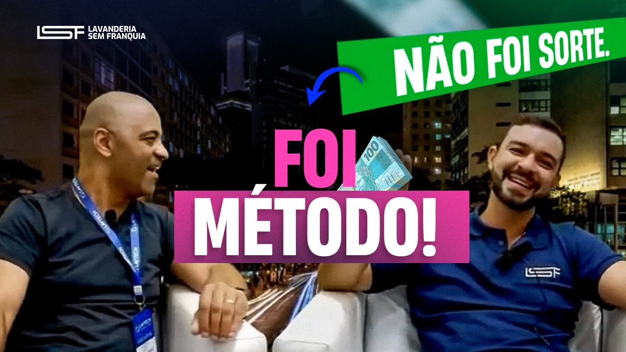 Como nasceu o MÉTODO LAVANDERIA SEM FRANQUIA | O mercado que está explodindo