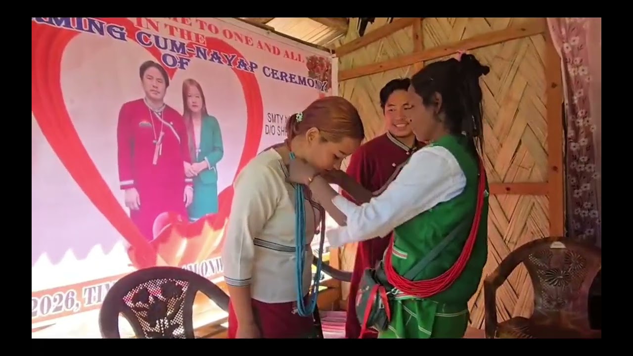 House warming/Nayap Ceremony of Shri. Leyu Sarki Nilling & Mrs. Neba Gopa Marbom at Nilling Circle