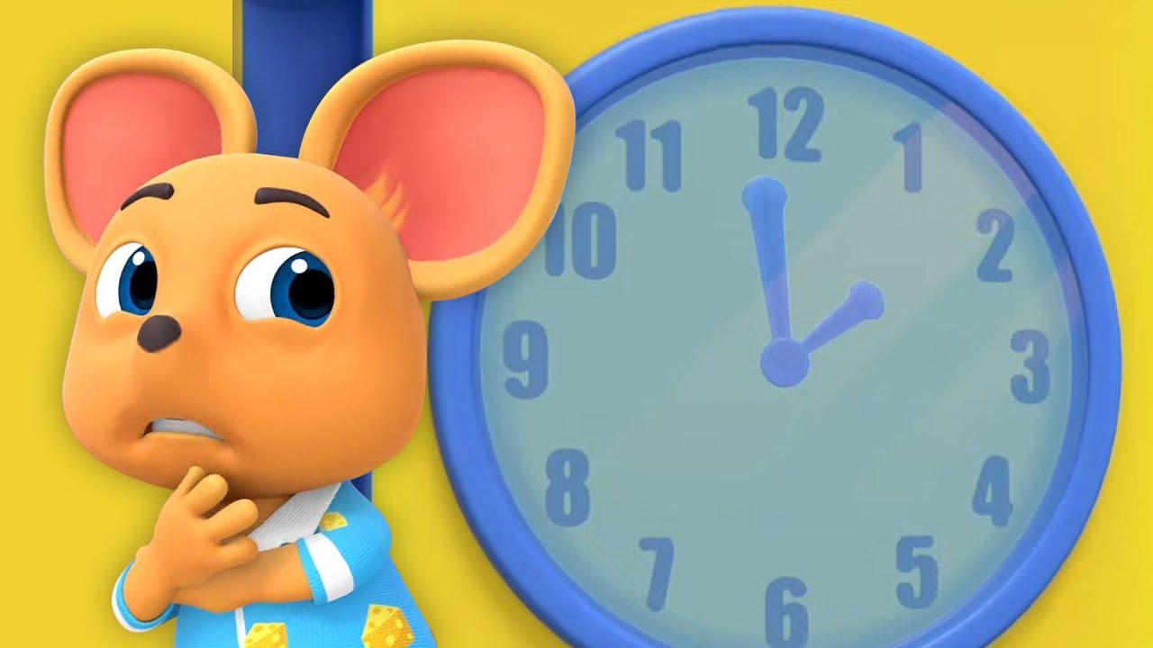 Hickory Dickory Dock The Mouse Song & Kindergarten Rhyme for Children