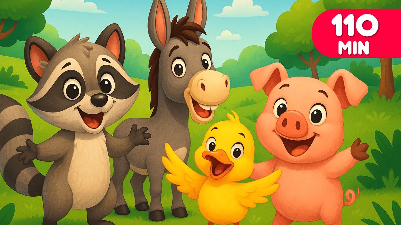 El Burro Orej&oacute;n 🐴🎶 Canci&oacute;n Infantil Divertida para Bailar y Cantar