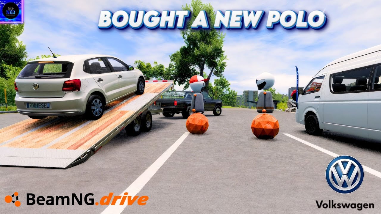 BeamNG Drive: Just bought a polo at the Dealership can't wait to drive it