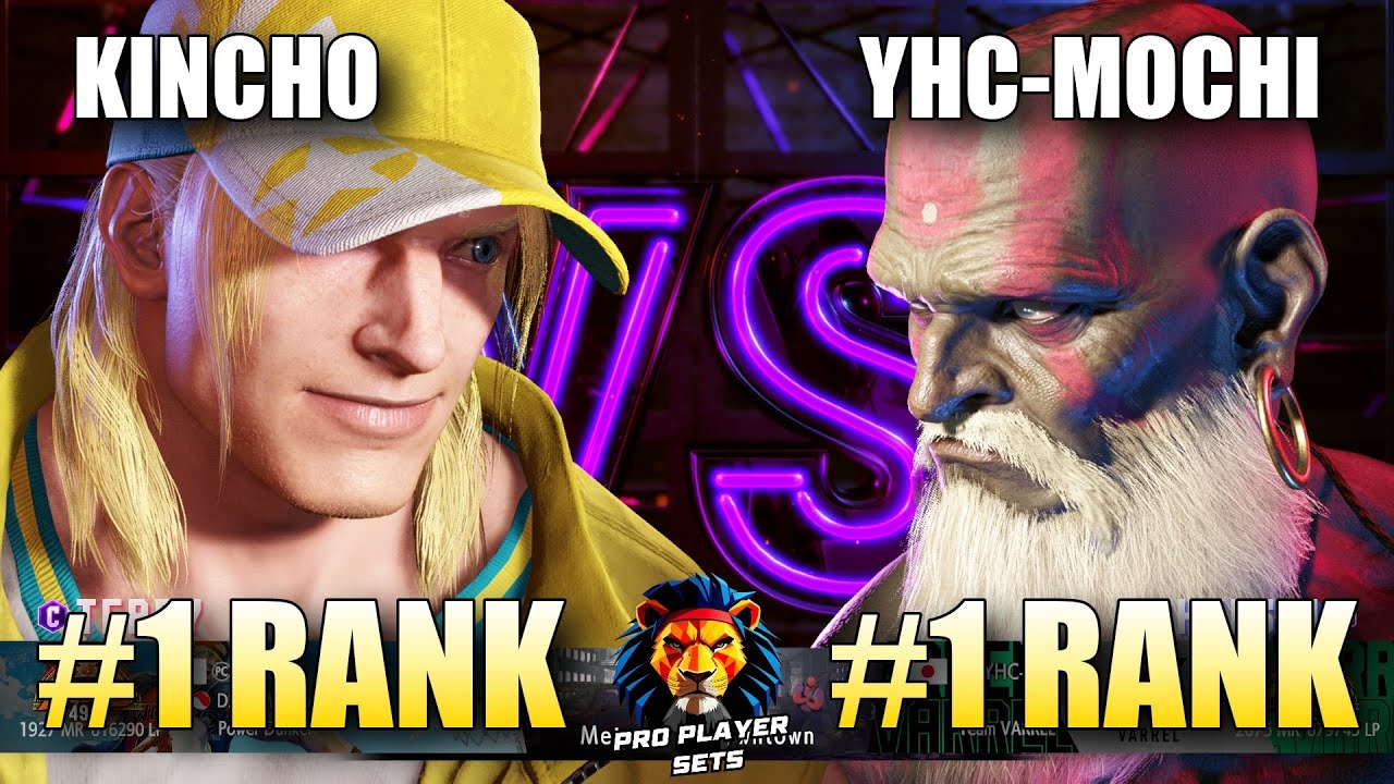 SF6 ☆ Kincho (#1 Ranked Terry) VS YHC-mochi (#1 Ranked Dhalsim) ☆ Pro Level Set