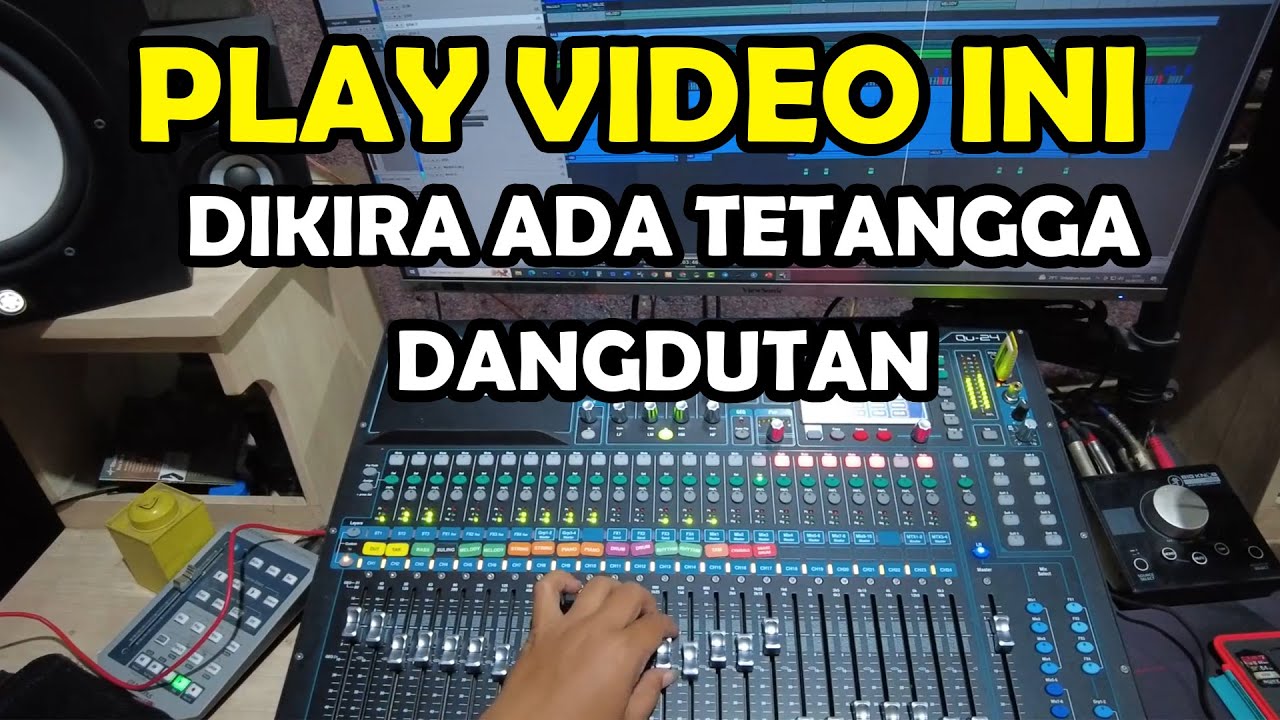 Nyetel lagu ini dikira tetangga ada dangdutan