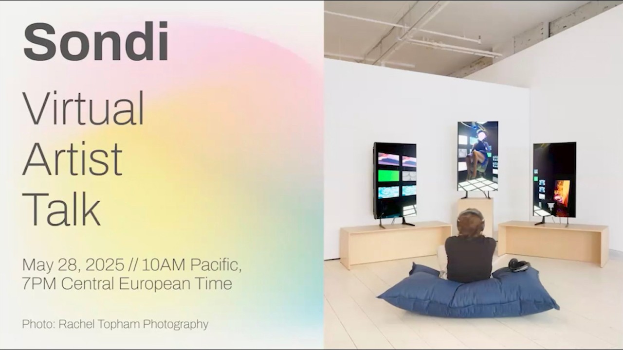 Sondi: Virtual Artist Talk