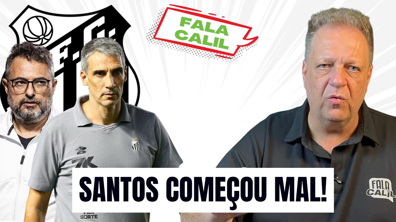 SANTOS COMEÇOU MAL!!!