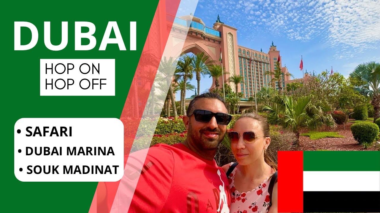 Explorando Dubai com o ônibus HOP ON HOP OFF