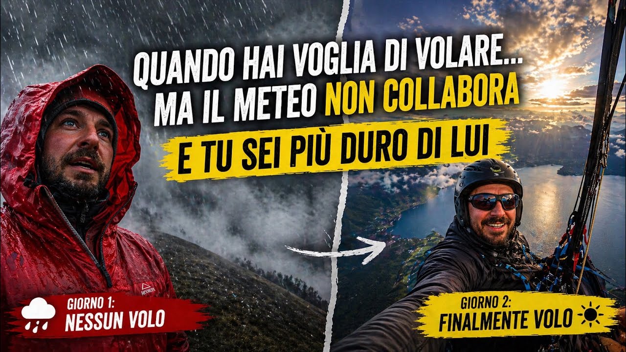 Quando hai voglia di volare … ma il meteo non vuole…