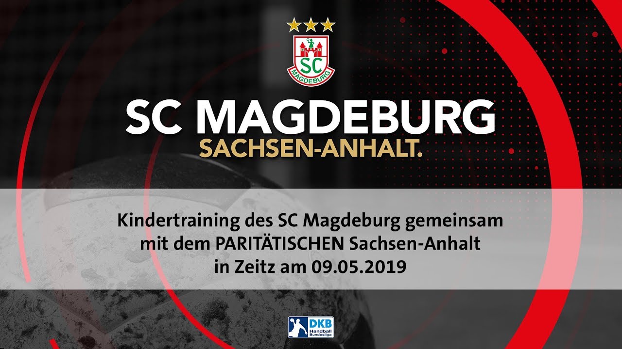 Kindertraining des SC Magdeburg in Zeitz 09.05.2019