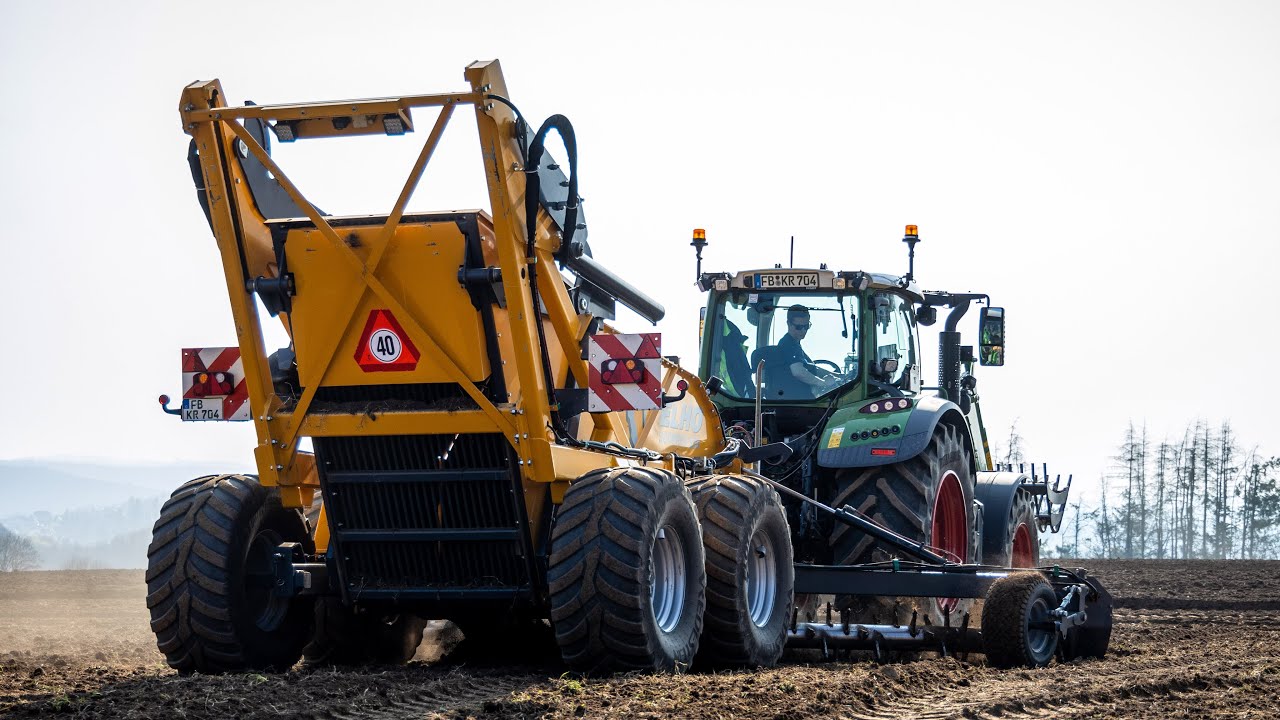FENDT 724 mit ELHO SCORPIO 550 | Lohnunternehmer Kai Ruppel