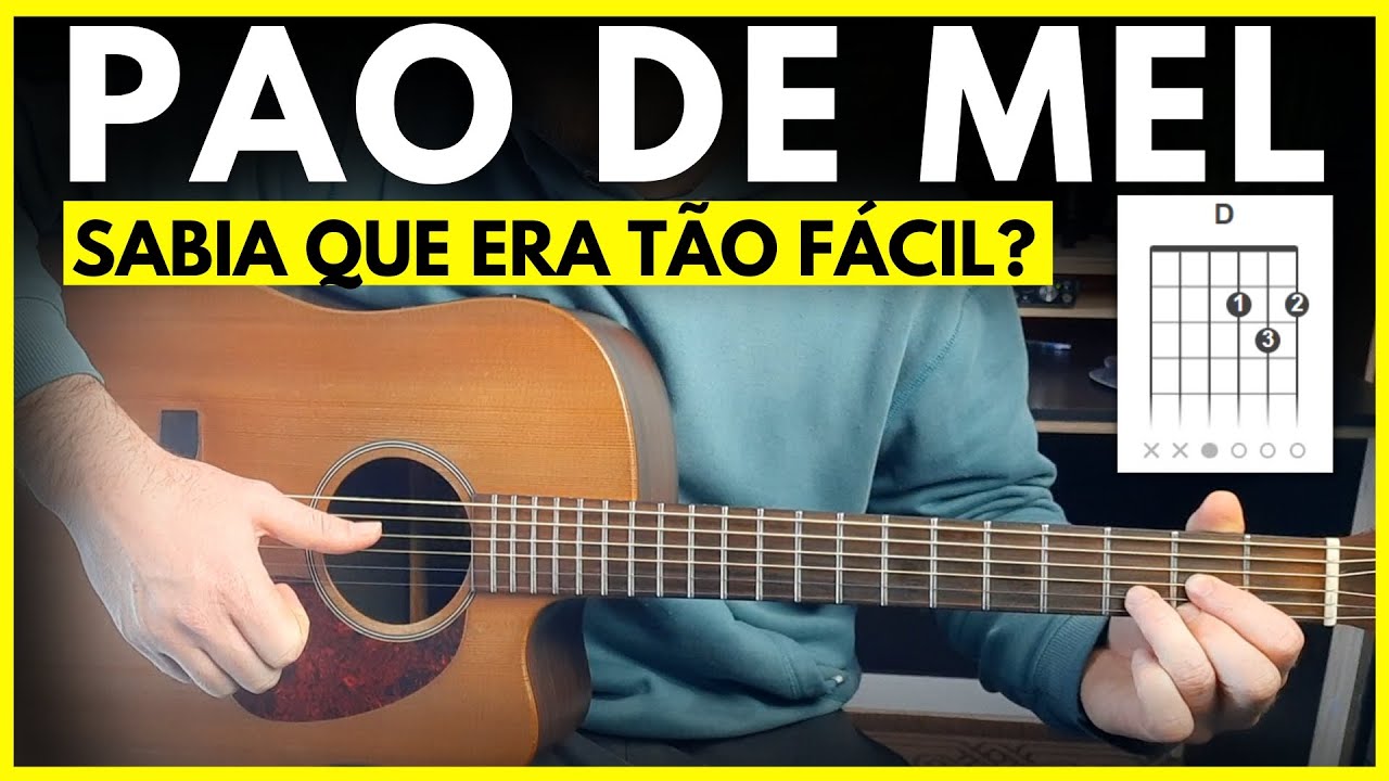 Pão de Mel - Zezé Di Camargo & Luciano - AULA DE VIOLÃO SIMPLIFICADA