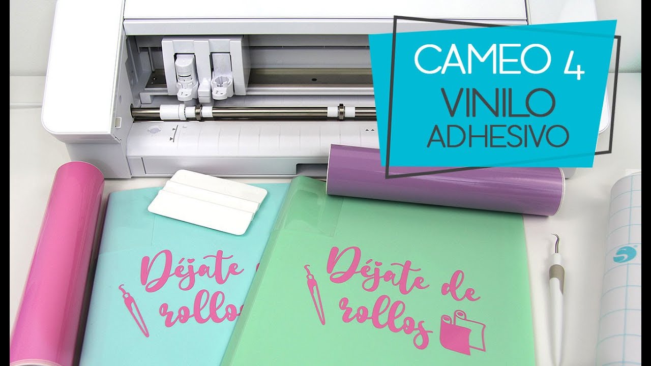 Tutorial vinilo adhesivo con Silhouette Cameo 4