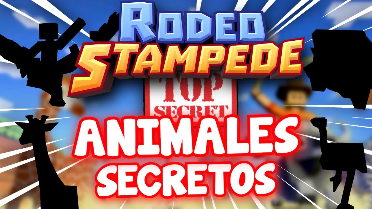 Como CONSEGUIR los ANIMALES SECRETOS de la Sabana❓| Rodeo Stampede