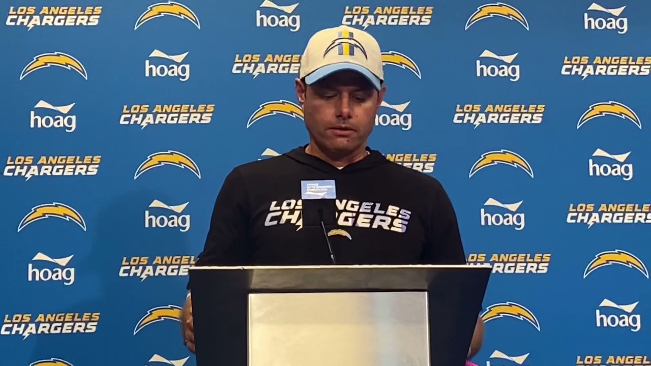 Hear @Chargers HC Brandon Staley talk about the @patriots run game