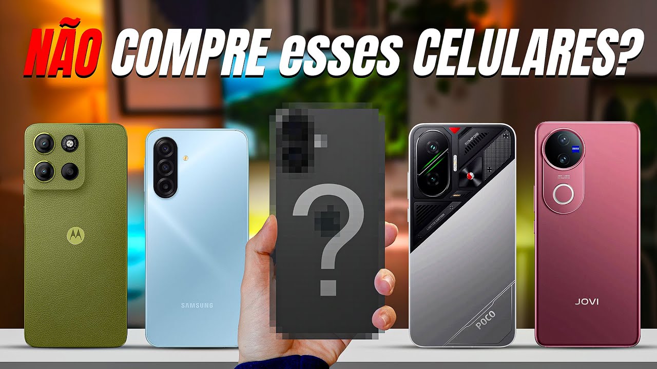 CELULARES que NÃO VALEM A PENA || e suas ALTERNATIVAS!