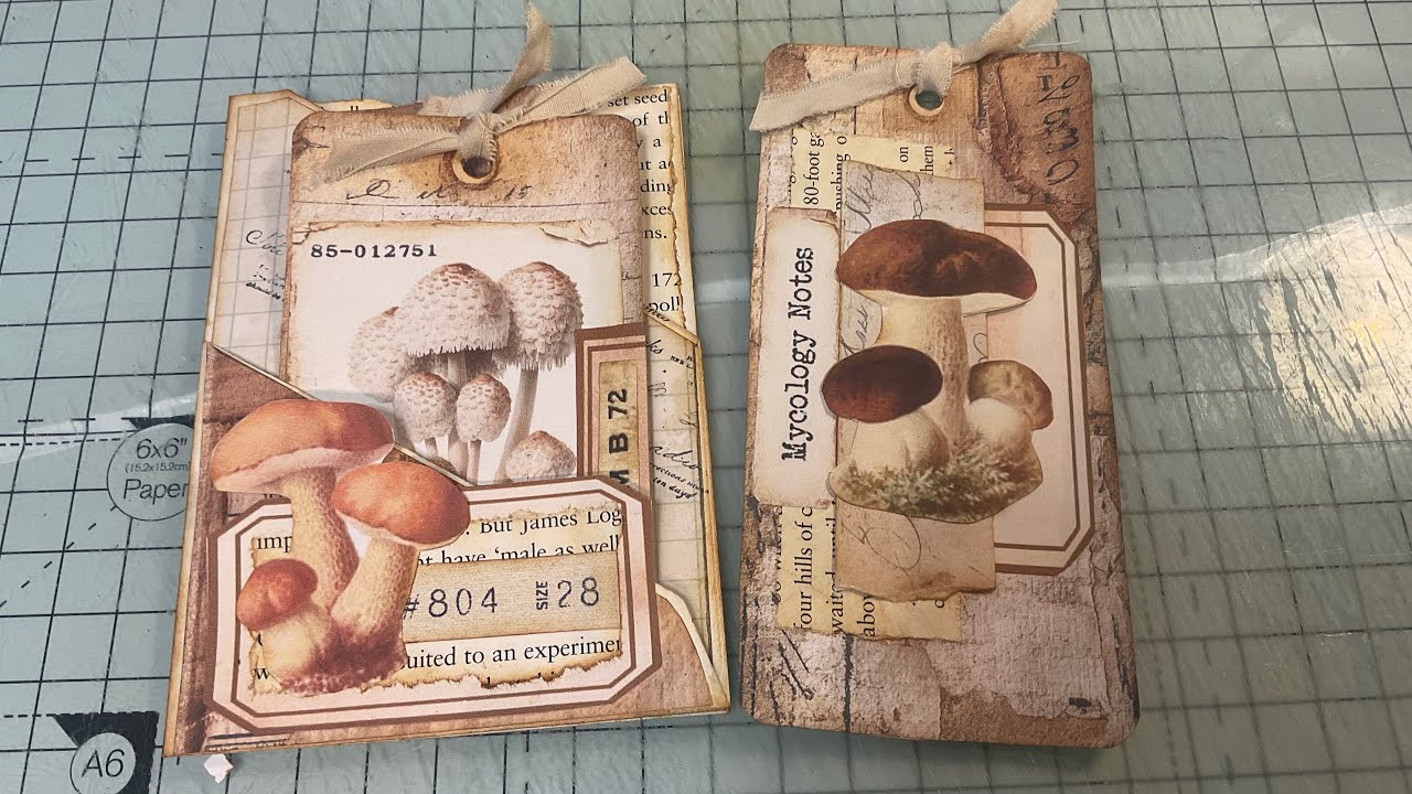 lets make: Envelope journal pocket- DTP The Old Design shop #journalideas