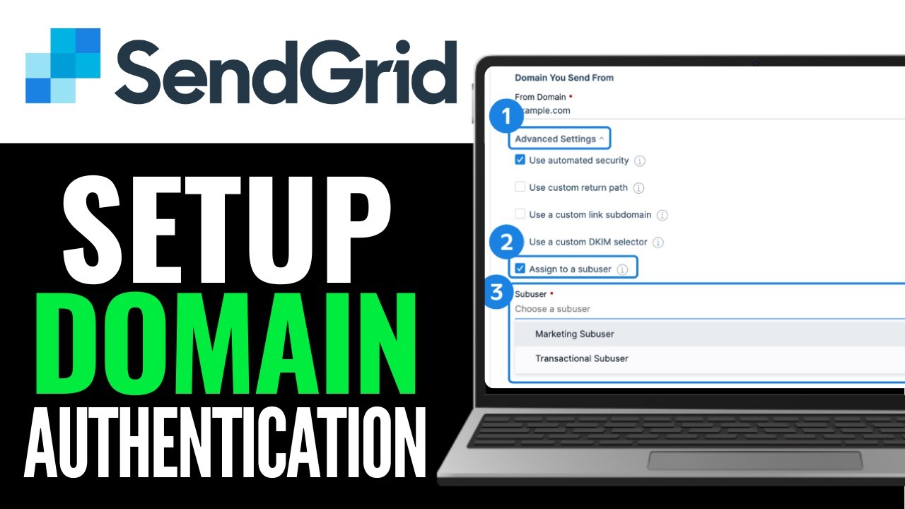 How To Set Up Domain Authentication In Sendgrid 2025 (Step-by-Step)