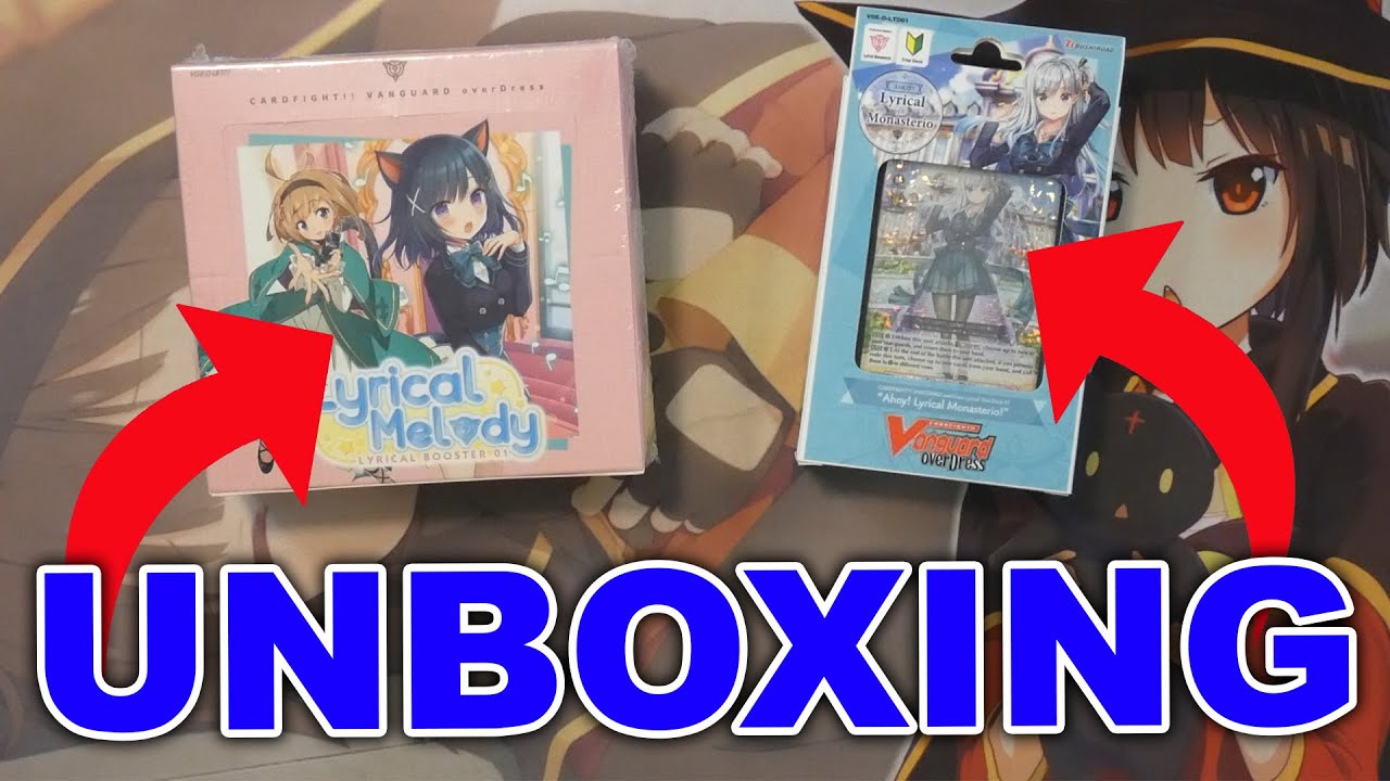 LYRICAL MONASTERIO IS HERE!!! - Cardfight!! Vanguard D-LBT01 Box Opening