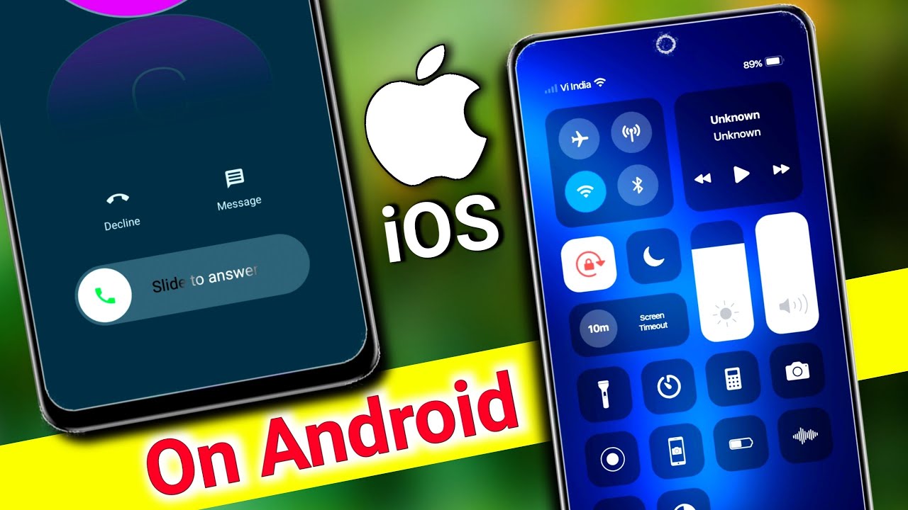 How to Install iOS 15 on Android | iOS 15 install in Android | iOS 15 features