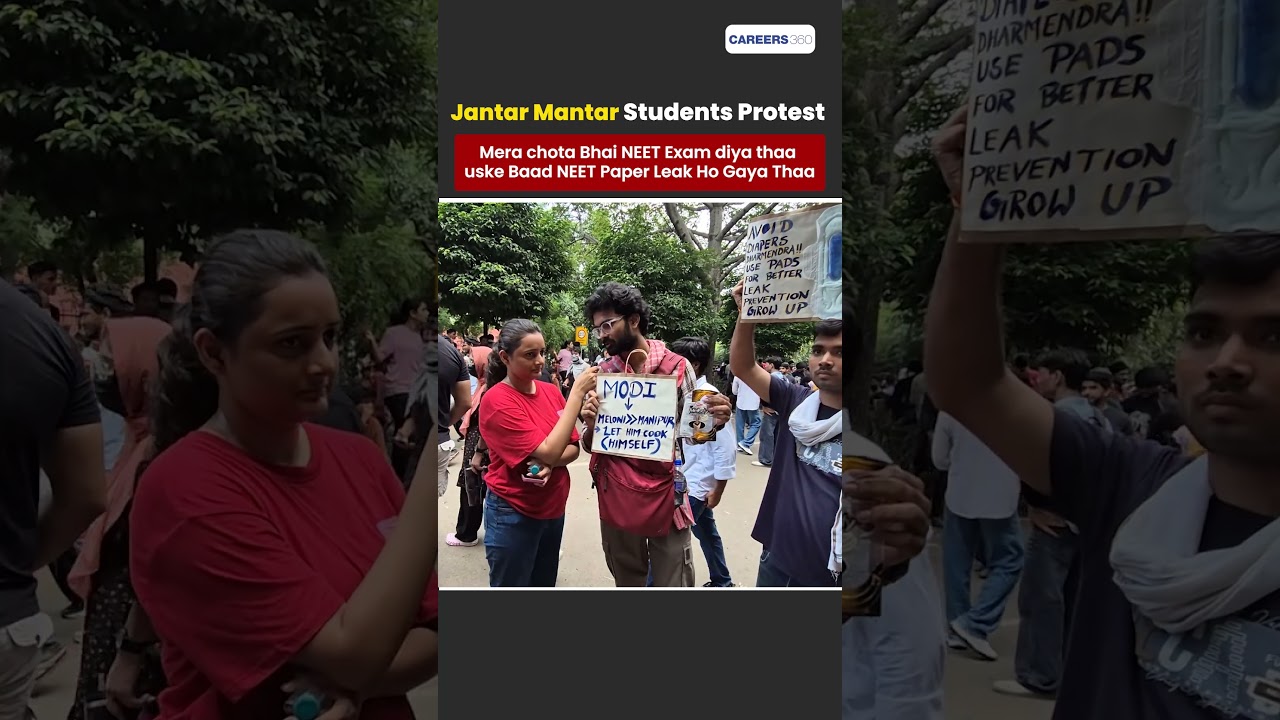 My brother took the NEET exam | Jantar Mantar Protest latest Update | CJP Protest | Police Lathi ...