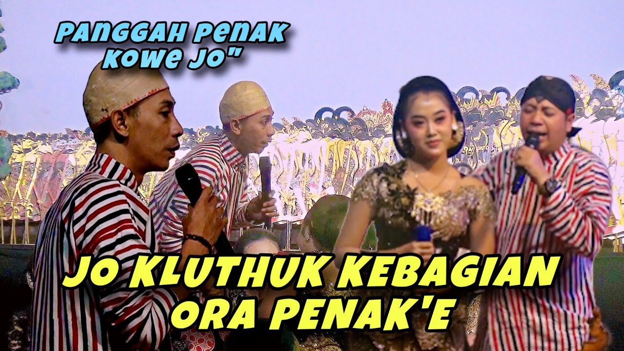 Dagelan Duo joo // Jo Kluthuk Dinodai Sindennya Ki Sun Gondrong