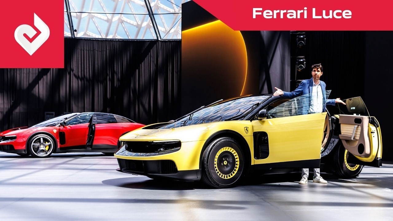 Ferrari Luce POV ASMR | Walkaround, interior and sounds