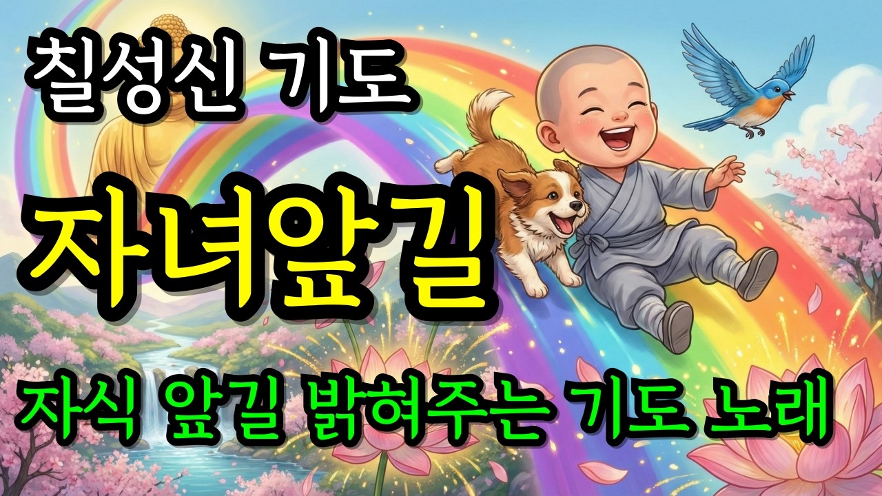 자녀 앞길  뻥 뚫리게 해주는 칠성신 기도 불교노래 | 집안에 켜두면 자식 꽃길 걷게 됩니다 | 자식 기도 불교음악  #자녀기도 #칠성기도